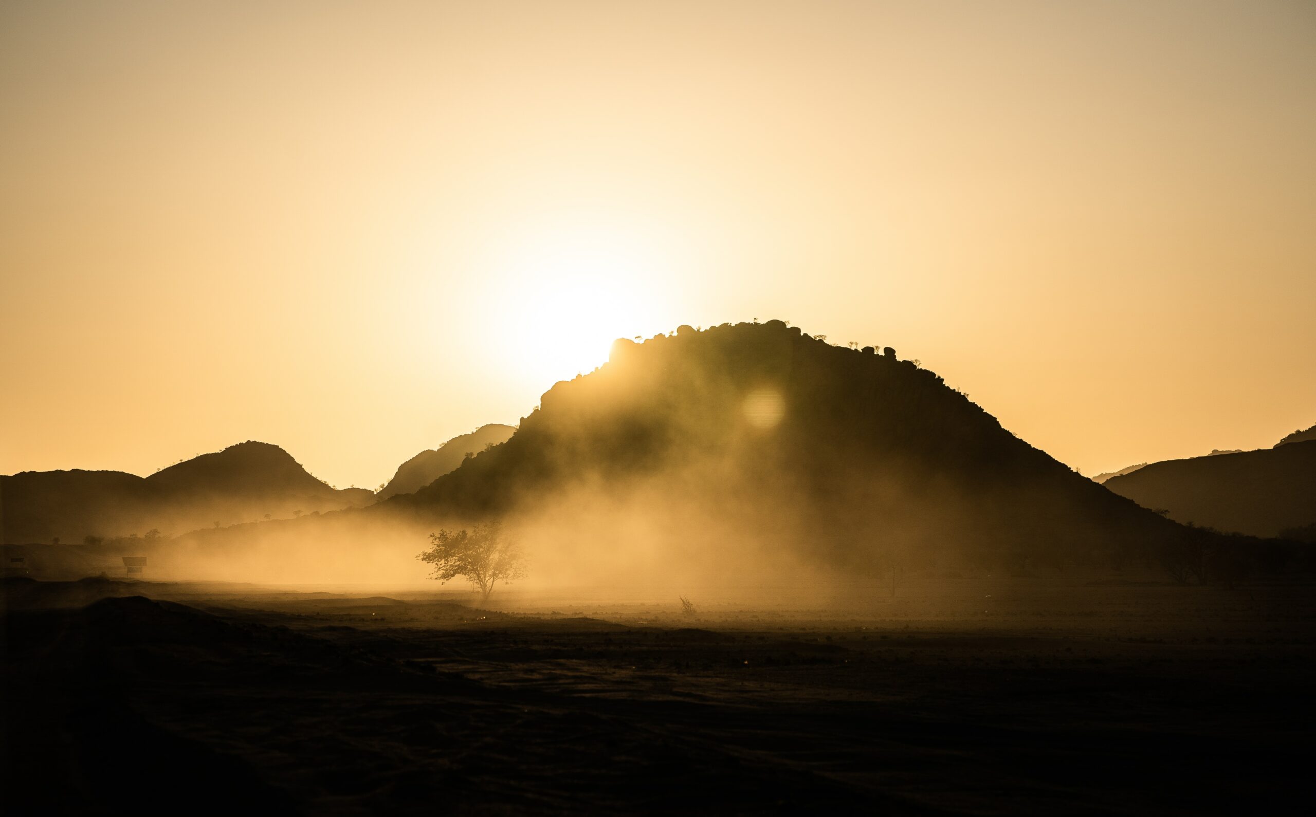 The Khorixas area of Damaraland in north-western Namibia