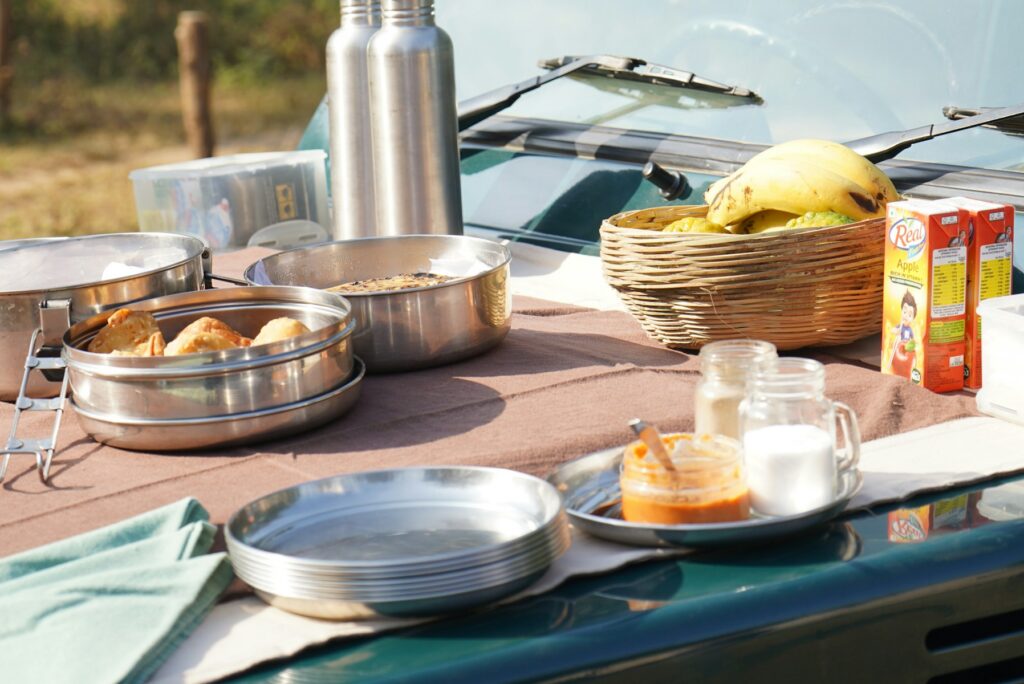Planning Breakfast Before an Early Etosha Game Drive