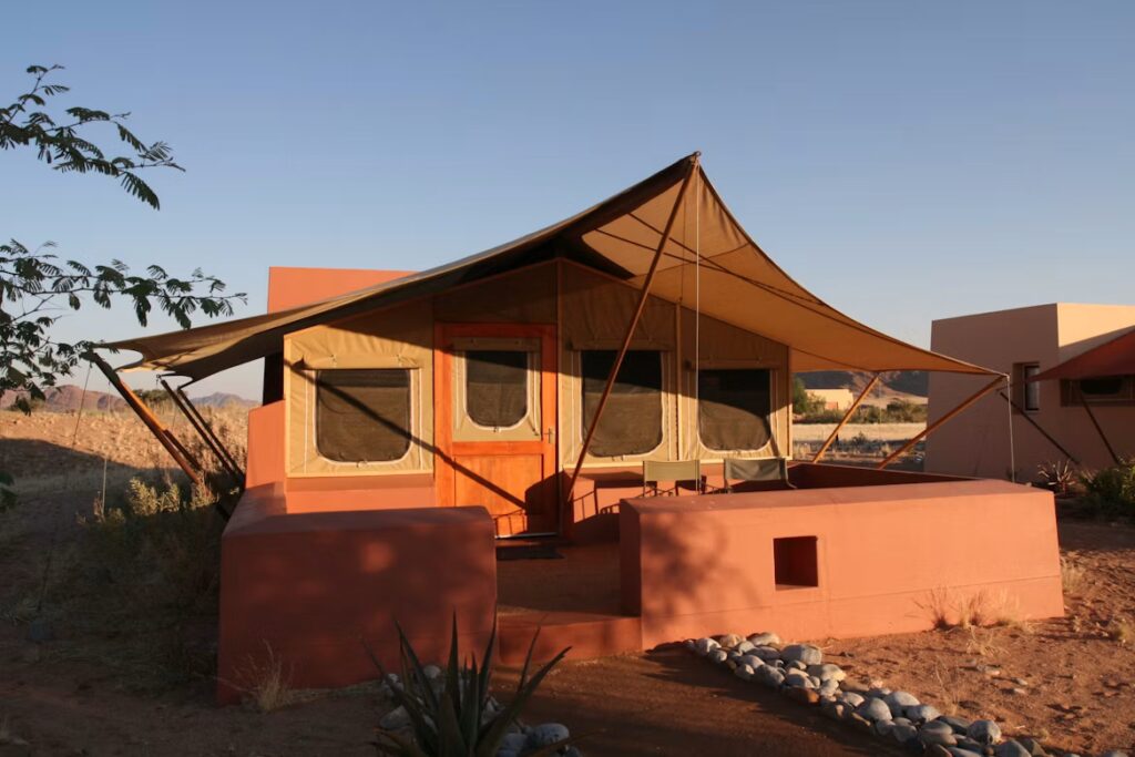 Etosha camping budget for a tented Namibia campsite stay