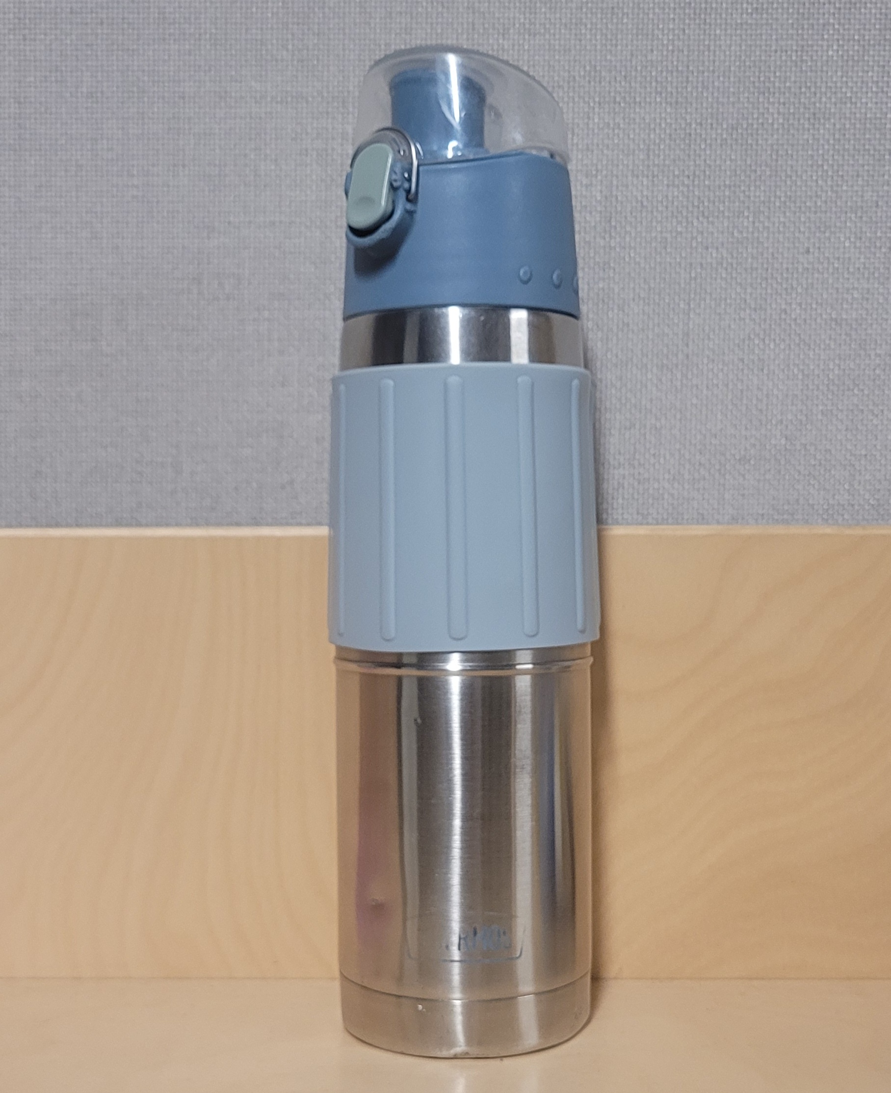 Drinking water for Etosha in a reusable travel bottle