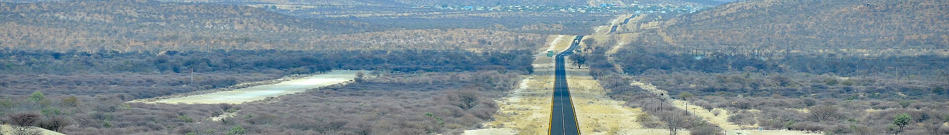 Khorixas before or after Etosha — C39 road near Khorixas before or after Etosha